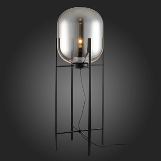 Торшер 1*E27*40W, St Luce Burasca SL1050.725.01, черный