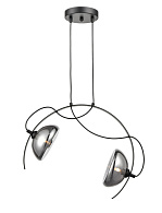 Подвесной светильник 19*40*162 см, 2*G9 черный Vele Luce Musicista VL5462P12