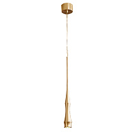 Подвесной светильник 6*180 см, LED, 6W, 4000К, Favourite Ipsam 4331-1P латунный