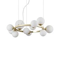 Люстра подвесная ideal lux Perlage SP11 макс.11x15Вт IG9 283807.  см