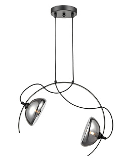 Подвесной светильник 19*40*162 см, 2*G9 черный Vele Luce Musicista VL5462P12