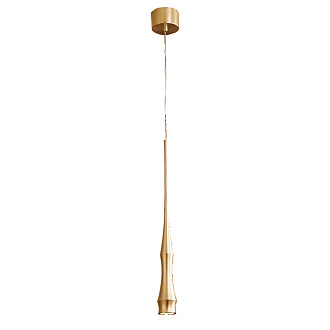 Подвесной светильник 6*180 см, LED, 6W, 4000К, Favourite Ipsam 4331-1P латунный