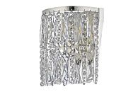 Бра *17*19 см, 1*E27*60W, Arti Lampadari Erve Erve E 2.10.100 S, серебро