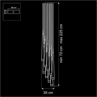 Подвес Lightstar SIMPLE LIGHT 807086 белый