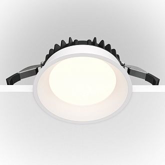 Встраиваемый светильник LED*12W*4000К  Maytoni Technical Okno, Белый DL055-12W4K-W