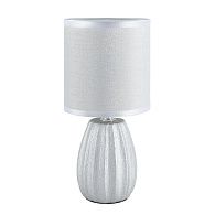 Настольная лампа 13*13*27 см, 1*E14*40W, Lumion Evana 8172/1T, серый