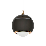 Подвесной светильник 12*10*200 см, LED 10W, 4200K, Черный LED4U L8753-1BK