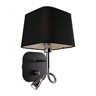 Бра 22*18*30 см, 2*E14, 40W, Omnilux Omnilux 626 OML-62611-02, черный