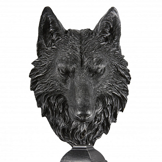 Уличный светильник Favourite Hunt 2252-1W, D230*W270*H630, металл и гипс, цвет черный с серебром