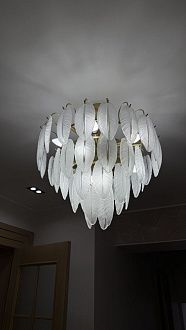 Люстра 80 см Arte Lamp EVIE A4052SP-12SG золото