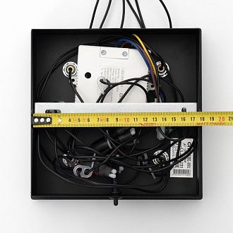 Подвесная люстра 120*125 см, 90W, 3000-6000K, Citilux Стиг CL203231 черный