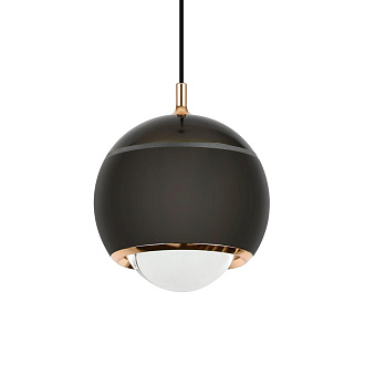 Подвесной светильник 12*10*200 см, LED 10W, 4200K, Черный LED4U L8753-1BK