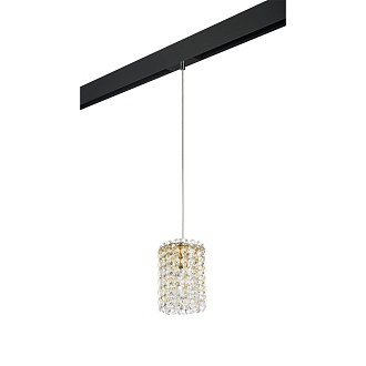 Комплект с подвесом Cristallo для трека PRO 1*126 см, 1*G9*6W, Золото Lightstar Cristallo PRO795312