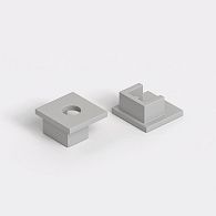 Заглушки для встраиваемого гибкого алюминиевого профиля под ГКЛ 9,5 мм (2 шт.) ZLL-2-ALP024