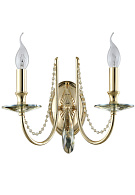Бра 33*20 см, Crystal Lux VICTORIA AP2 GOLD/AMBER золото