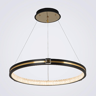 Подвесной светильник 60*60*140 см, LED 60W, 3000 / 6000K, Черный, Латунь LED4U L77084-1