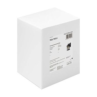 Уличный настенный светильник 19,5*15*-24,5 см, 1*E27*40W, Voltega Доми / Domi VGL7219WL-01B1, Черный