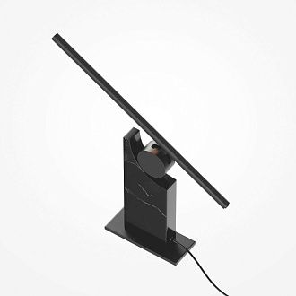 Настольная лампа 42,4*6,5*-27,1 см, *LED*9W, 3000K, Maytoni Monumento MOD467TL-L9B3K, Черный