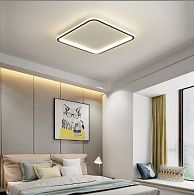 Светильник потолочный SAPFIR SPF-9371 BLACK/ЧЕРНЫЙ D500/H45/2/LED/2*69W 2.4G BLACKLINE 22-12 (1)