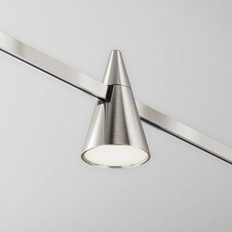 Трековый светильник  TR146-1-5W4K-PT **-11,5 см, *LED*5W, 4000K, Maytoni technical FLARITY TR146-1-5W4K-PT, Платина