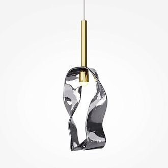 Подвесной светильник 16,2*5,5*49,3-339,3 см, *LED*3W, Maytoni Shiori MOD524PL-L3BSK2, Латунь