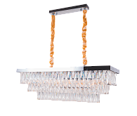 Люстра 800*320*290, 12*E14, 40W NewRgy Cristallo 2431R/12A CHR+CL, CHR+CL