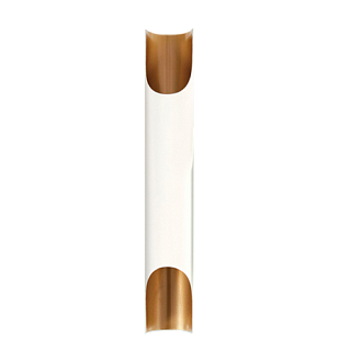 Бра Galliano One by DELIGHTFULL H40 White *6*40 см, 2*G9*40W, ImperiumLoft 44.626, Белый, Золотистый
