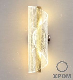 Светильник DZN-13658 ХРОМ  D140/H280/1/LED/8W/4500K 25-01