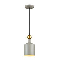 Подвесной светильник Odeon Light Bolli 4086/1 серый, диаметр 15 см