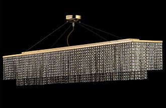 Светильник **25 см, 10*G9*40W, Arti Lampadari Milano Milano E 1.5.120X30.502 G, Золото