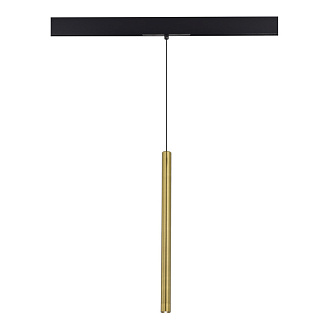 Магнитный трековый светильник 3*50/150 см, 1*LED*8W 4000K ST LUCE Skyline 48 ST683.346.08 золотистый