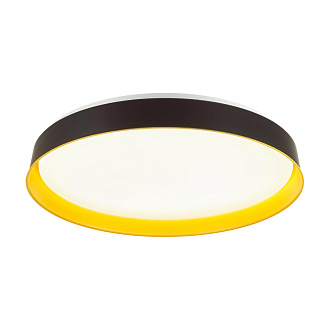 Cветильник 40 см, LED 1*48W, 4000 К, Sonex Tuna Yellow 7711/DL, белый/желтый