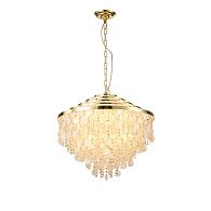 Люстра Ø600 x H550 (1200), мм, 12*40W (480W), H GOLD (Золото) NewRgy K72-ф600*H550(530) H GOLD