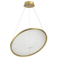 Подвесной светильник 58,7*150 см, 1*LED*41W 3000K Odeon Light FUSO 7047/41L бронзовый