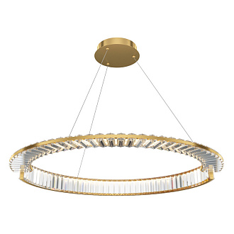 Подвесной светильник 80*80*150 см LED, 45W, 3000К, Maytoni Krone P097PL-L45BS3K латунный
