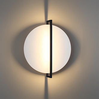 Настенный светильник 16,7*46 см, 1*LED*15W 3000K Odeon Light Lunar 7015/15WL черный
