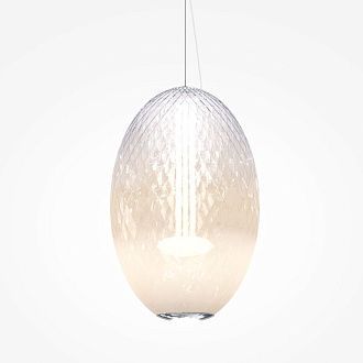 Подвесной светильник 25*25*345 см, LED*19W, 3000K, Maytoni Bruma MOD397PL-L19CH3K, хром
