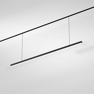 Трековый светильник магнитный 2*120*55 см, 40W 4000K Elektrostandard Slim Magnetic 85106/01 черный