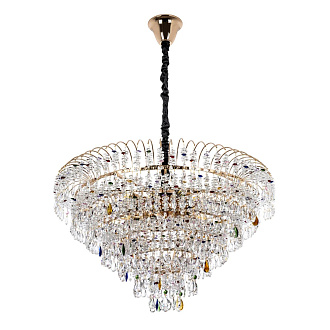 Подвесная люстра 80*80*120 см, Е14 18x40ВтW, Золото MODELUX ML.850.18