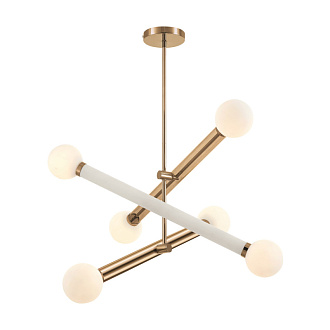 Светильник 70 см, Freya Cross FR5381PL-06G, золото