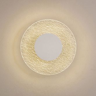 Бра 4,2*25*25 см, LED *  12W, 3000К Mantra Jewel 8074, белый