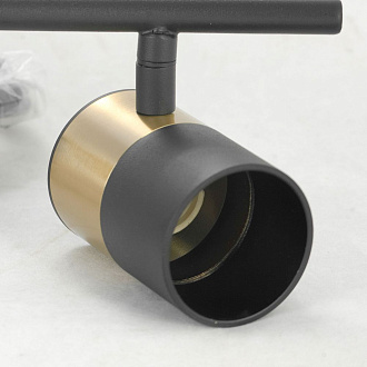 Подвесная люстра Lussole Loft Koyukuk LSP-8377, черный-бронза