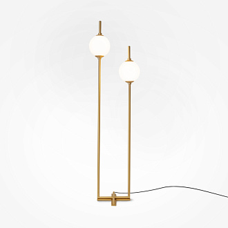 Торшер 44*18*150 см, LED*12W, 3000 К, The Sixth Sense Z020FL-L12BS3K Maytoni, Латунь