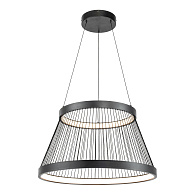 Люстра подвесная 61*50/150 см, 1*LED*54W Lussole Macon LSP-7309 черный