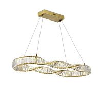 Подвесная люстра 100 см, 50W, 4000K, Aployt Olimp APL.045.03.50, латунь