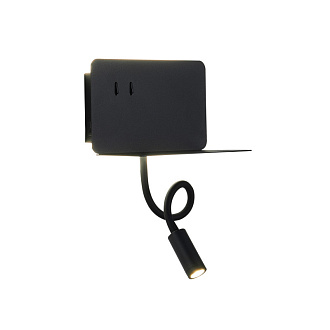 Светильник настенный 20 см, 8W 4000K ST LUCE SL1576.401.02 Черный