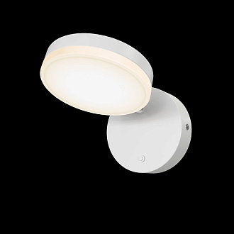 Светодиодный светильник 11 см, 6W, 3000K, Maytoni Fad MOD070WL-L8W3K, белый