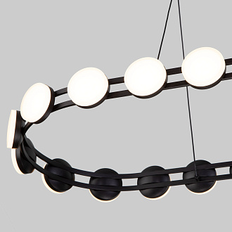 Подвесной светильник 110*39*150 см, *LED, 69W, 3000 Eurosvet Tapioca 90332/26, черный