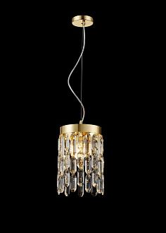 F6-ф200*H300(1200) H GOLD / ЗОЛОТО Подвесной светильник NW 2*40W (80W)*E14, Ø200 x H300 (1200), NewRgy H GOLD (Золото)