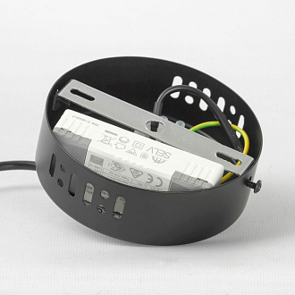 Линейно-подвесной светильник 100*45 см, 1*LED 4000K Lussole River LSP-7289 черный